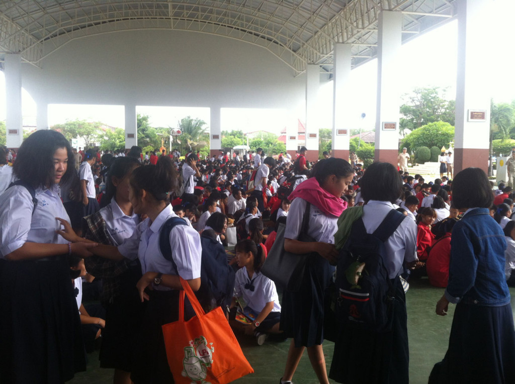 Das "Morning assembly-Dach"