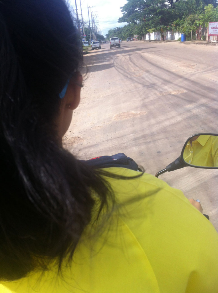 Mit Meen aufm Motorrad
