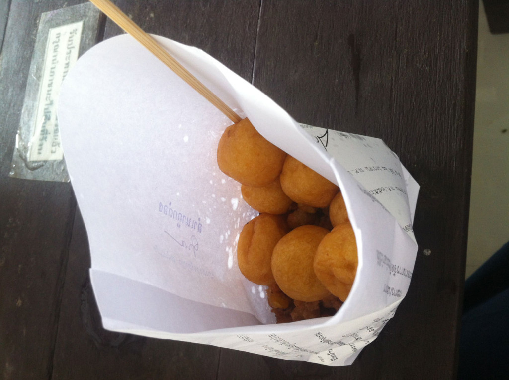Super leckere frittierte Teigkugeln.