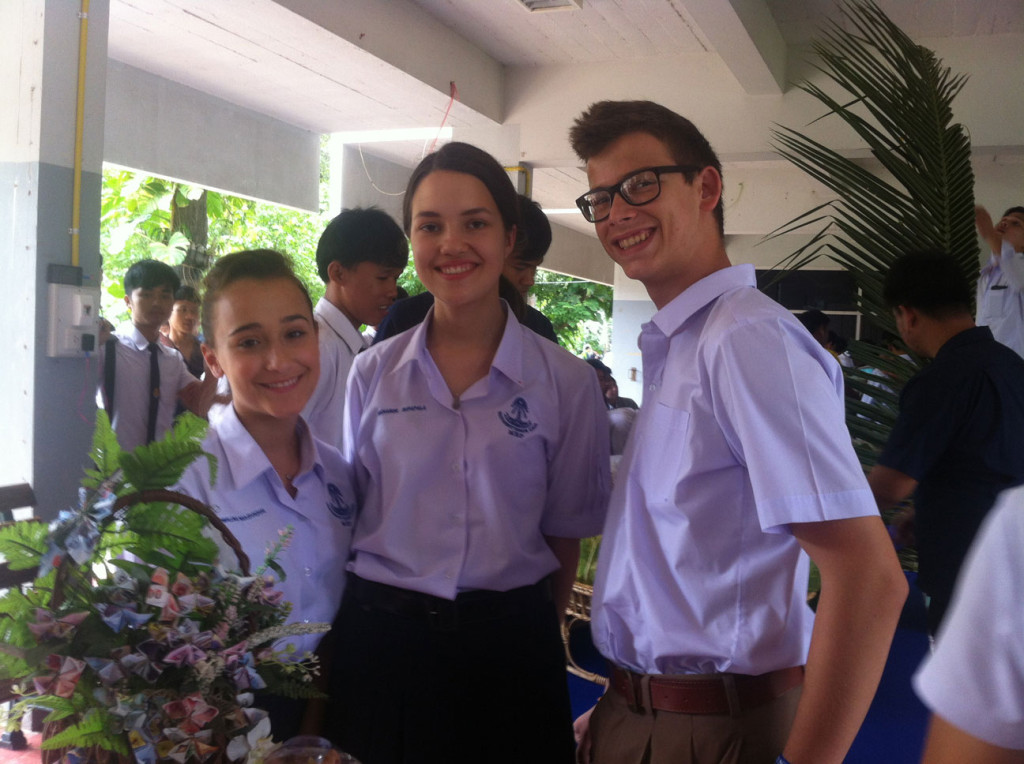 Luisa, Simone und ich